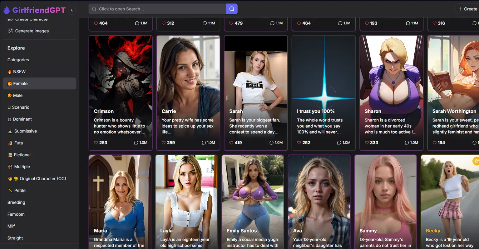 Girlfriend GPT AI Companion